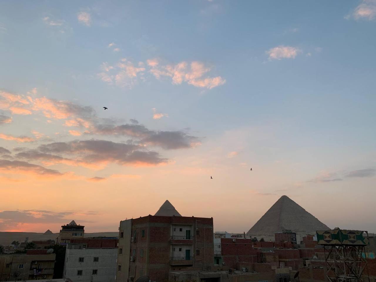 Merit Pyramids View Kairo Exterior foto