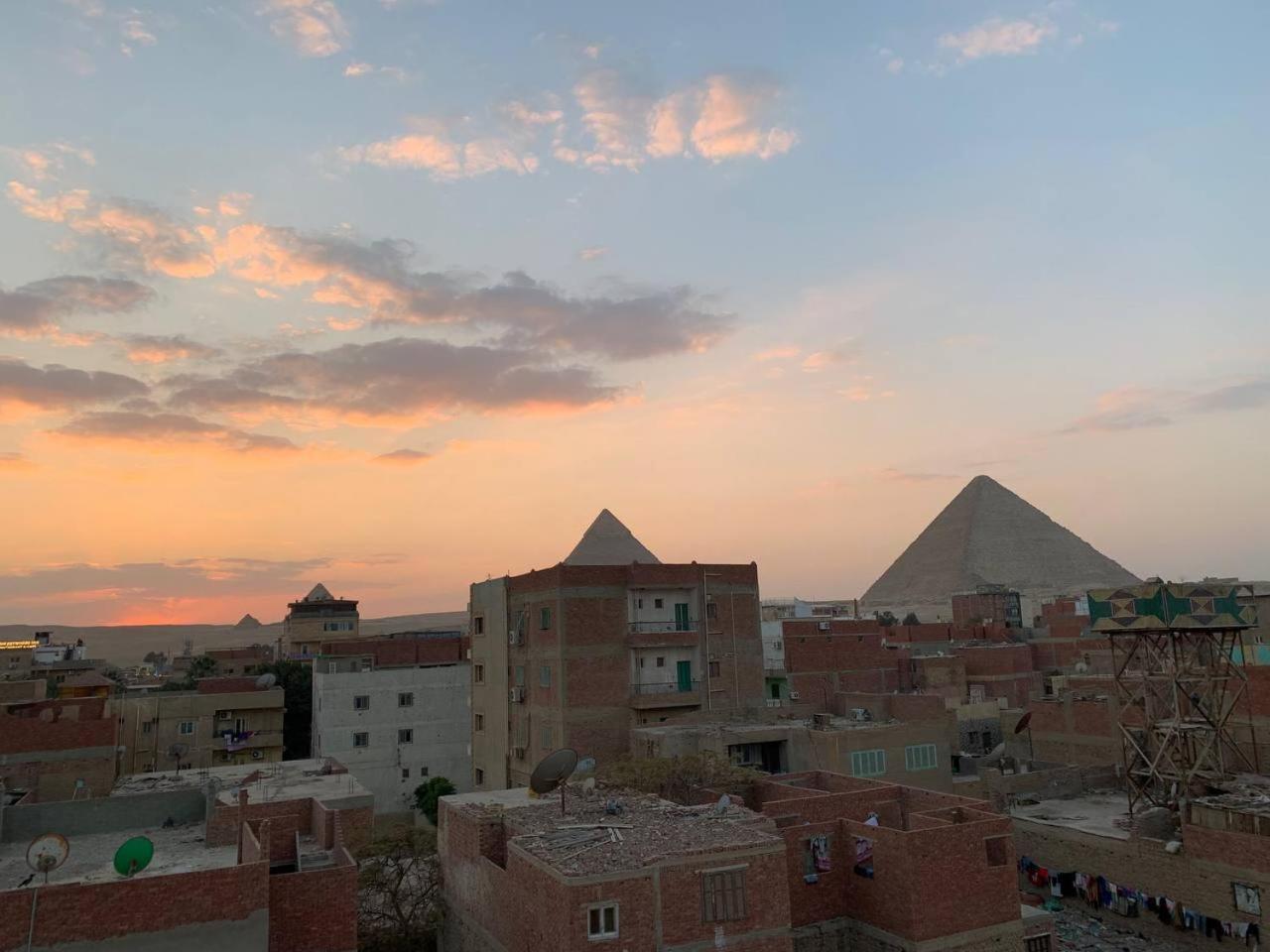 Merit Pyramids View Kairo Exterior foto