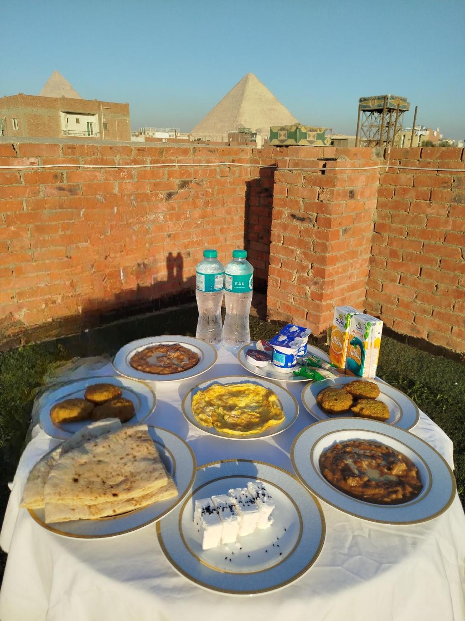 Merit Pyramids View Kairo Exterior foto