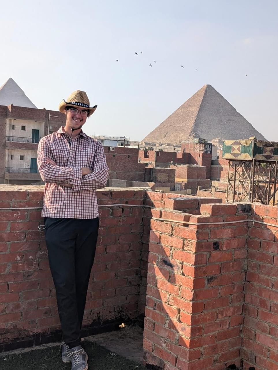 Merit Pyramids View Kairo Exterior foto