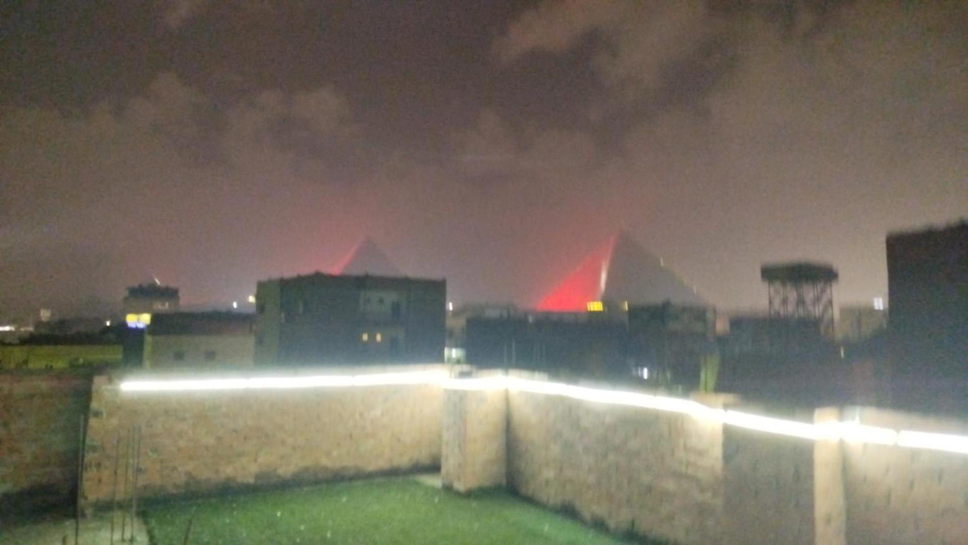 Merit Pyramids View Kairo Exterior foto