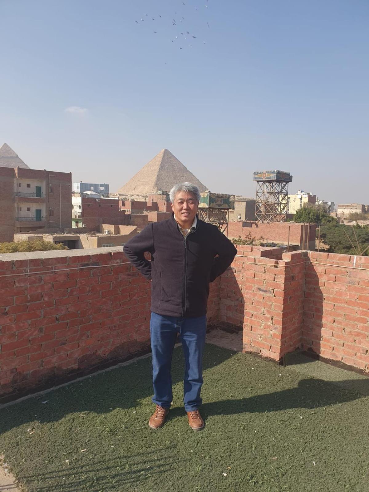 Merit Pyramids View Kairo Exterior foto