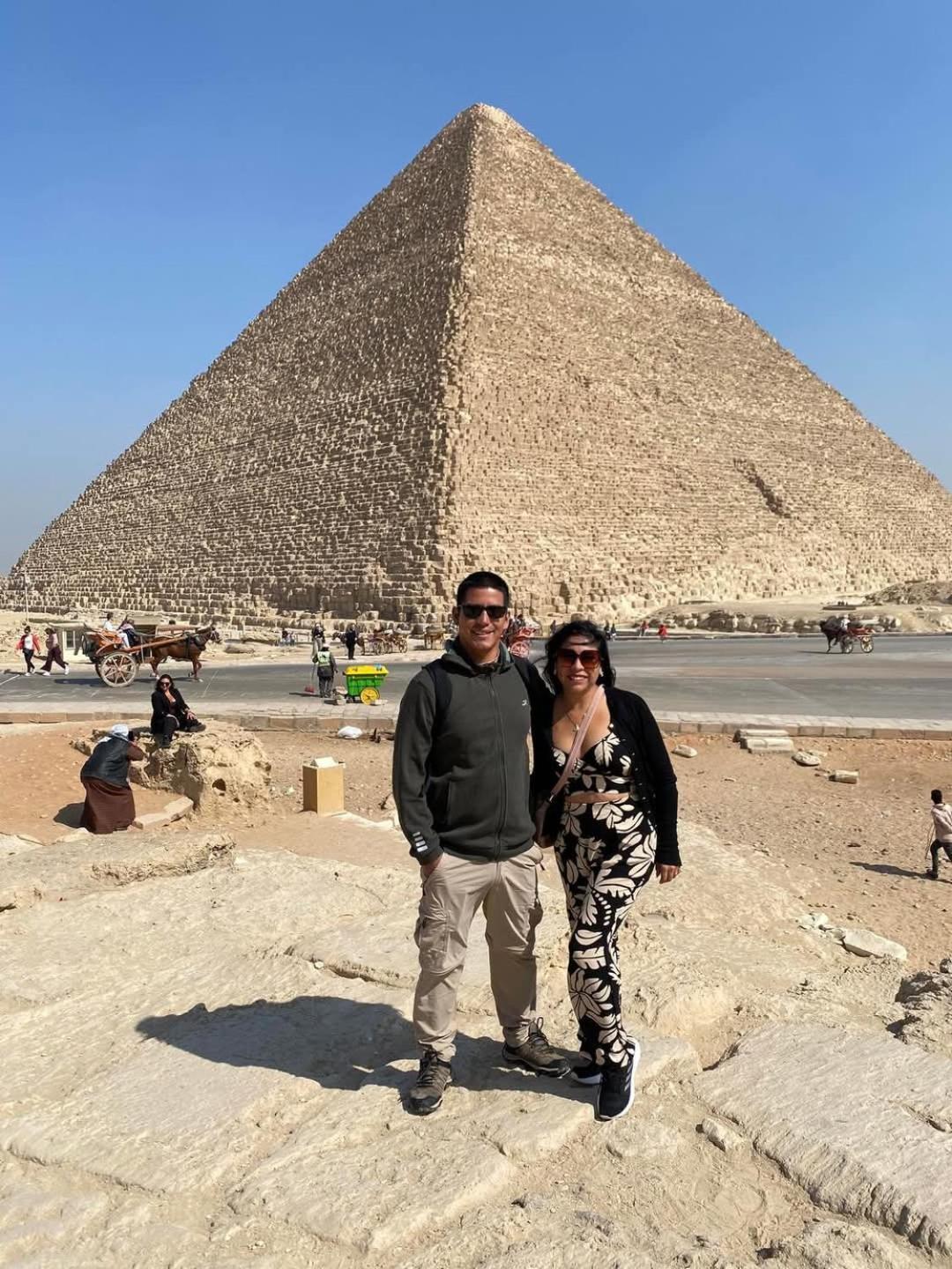Merit Pyramids View Kairo Exterior foto