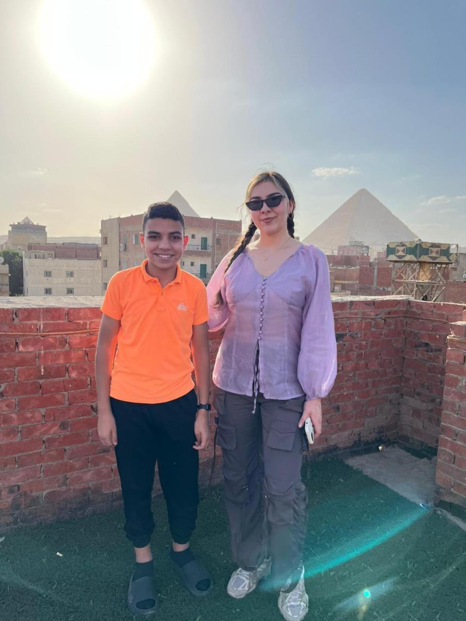 Merit Pyramids View Kairo Exterior foto