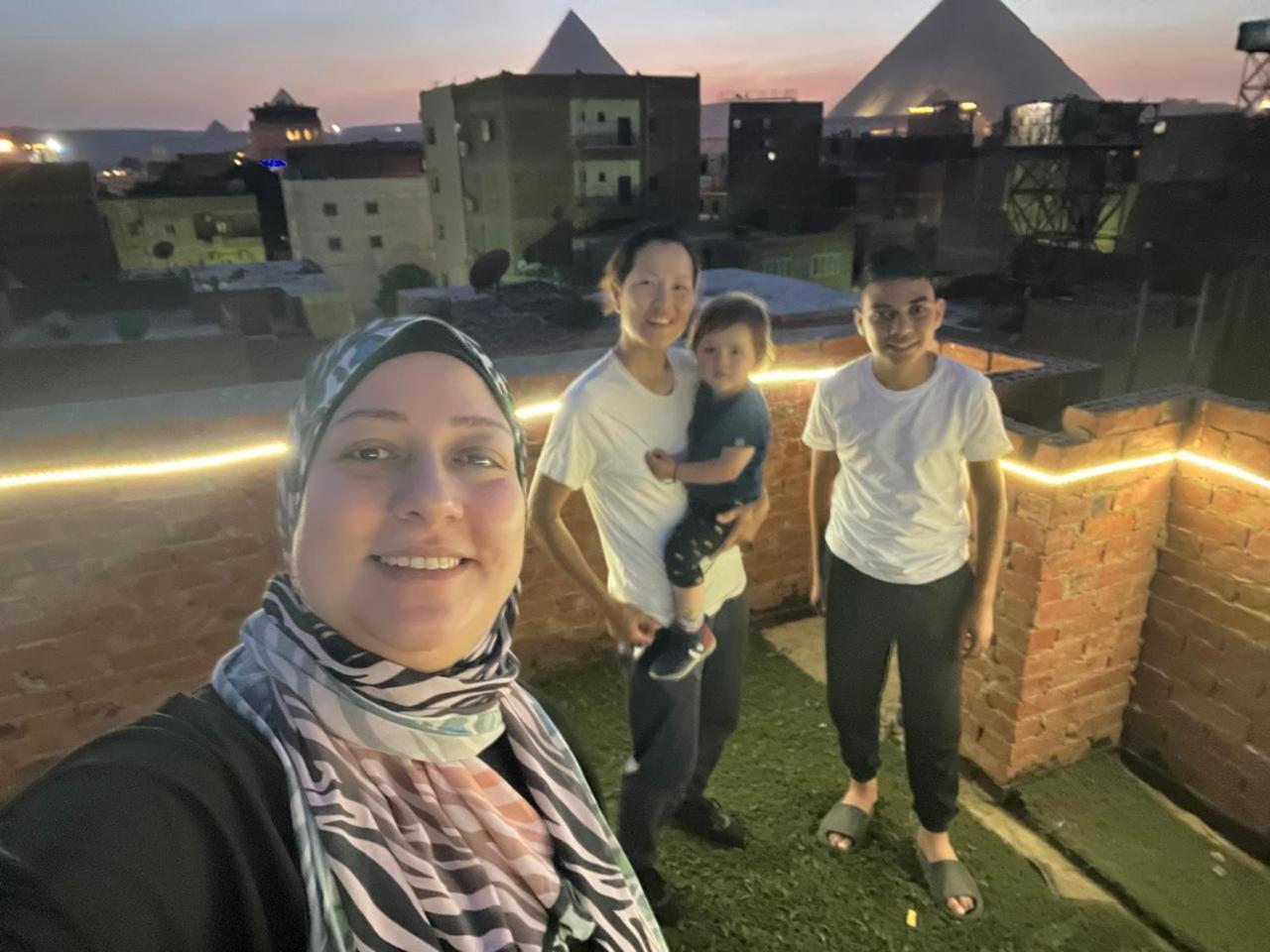 Merit Pyramids View Kairo Exterior foto