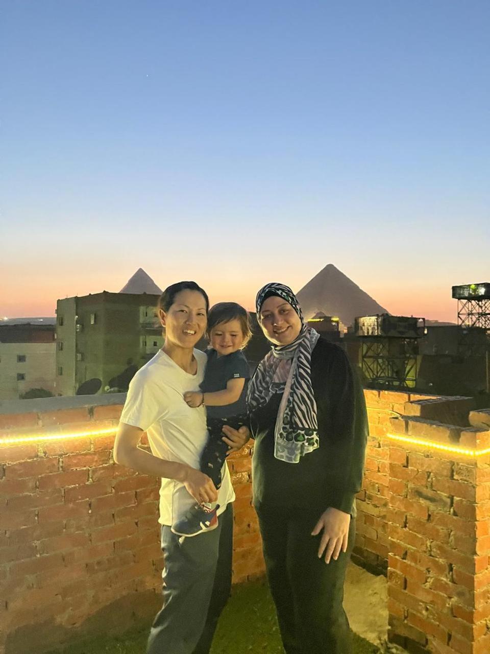 Merit Pyramids View Kairo Exterior foto