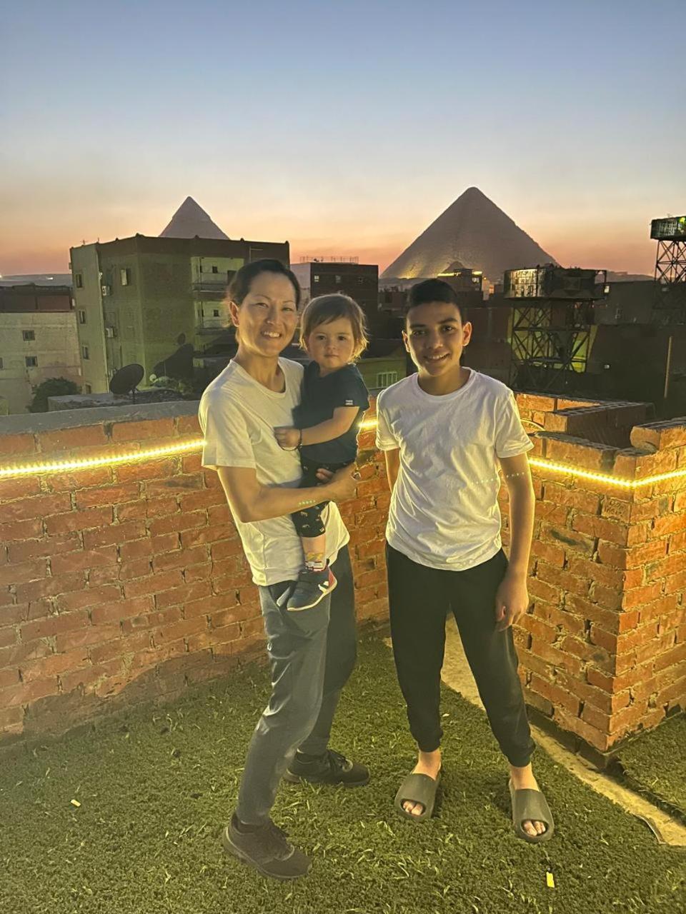 Merit Pyramids View Kairo Exterior foto